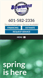 Mobile Screenshot of bowmanheatingandair.com